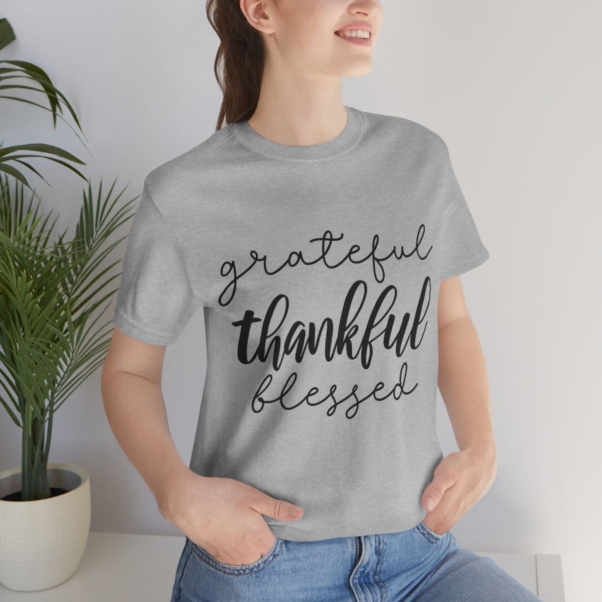 Grateful Thankful Blessed Tee