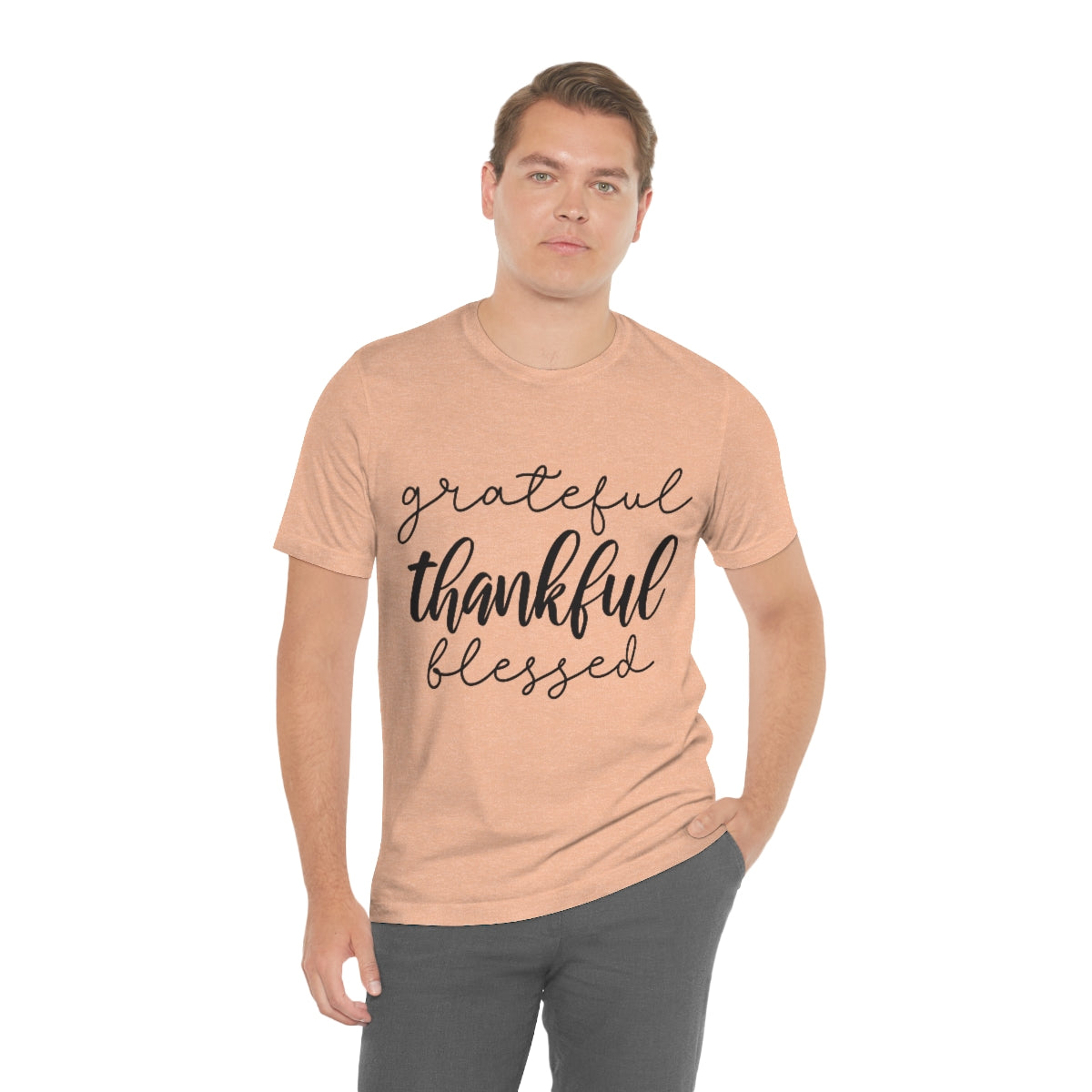 Grateful Thankful Blessed Tee