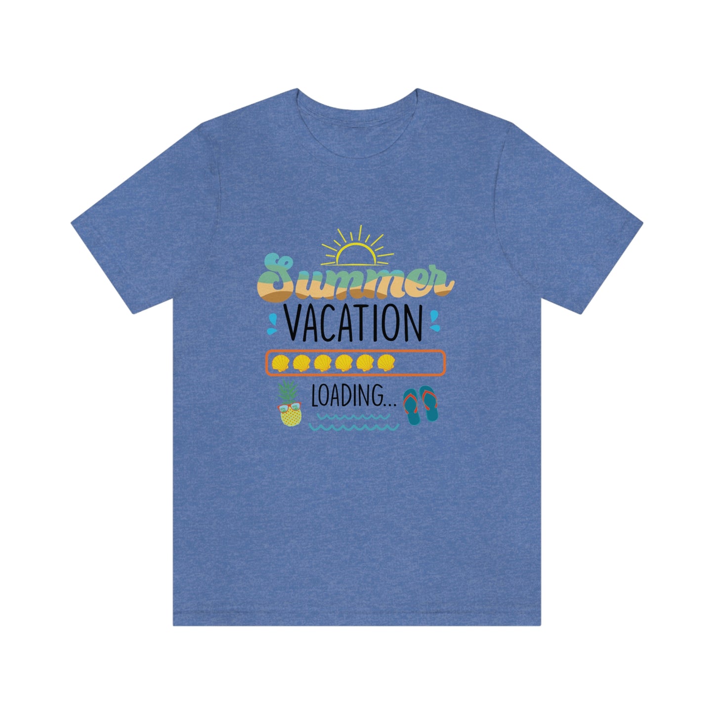 Summer Vacation Unisex Jersey Short Sleeve Tee