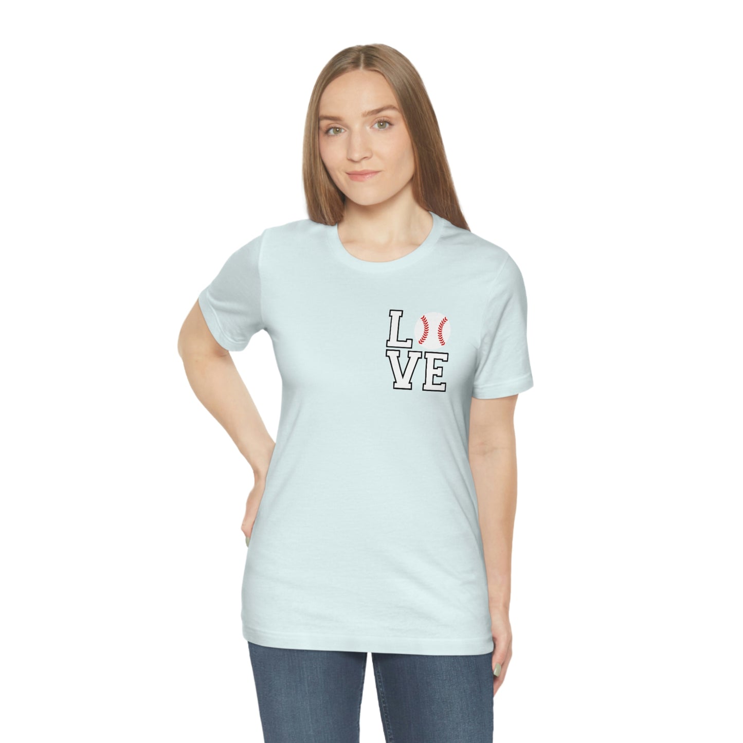 Baseball Love Short Sleeve Tee