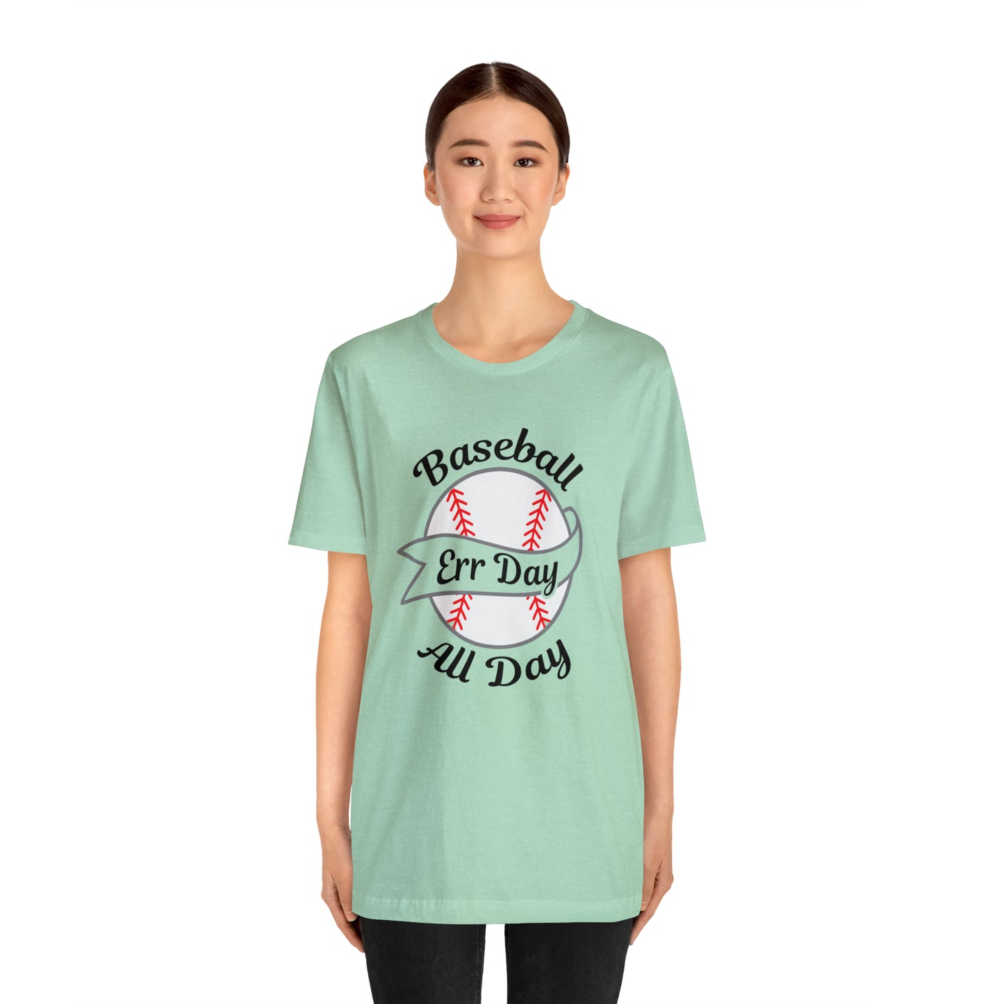 Baseball All Day Err Day Jersey Short Sleeve Tee