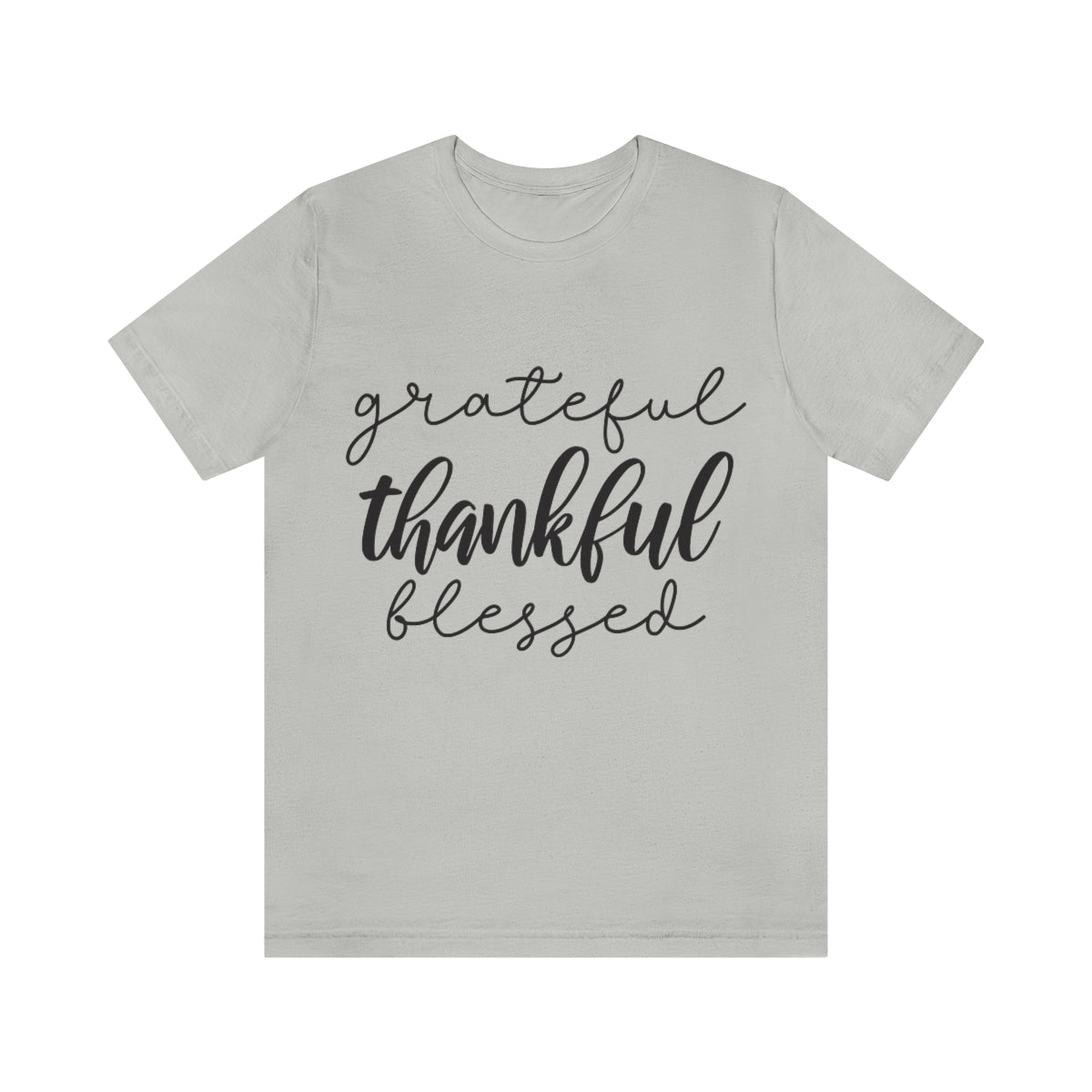 Grateful Thankful Blessed Tee