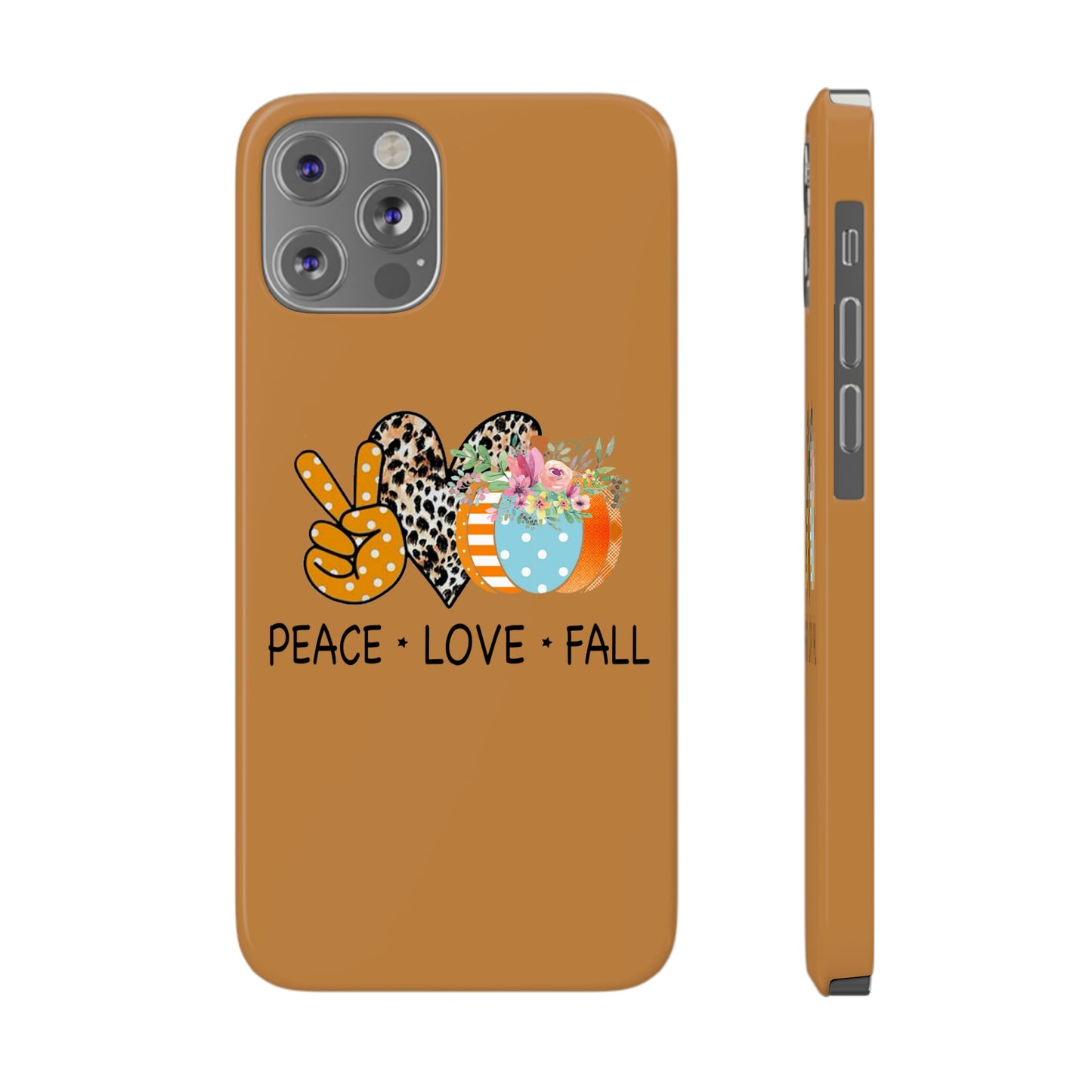 Slim Phone PEACE.LOVE.FALL Case-Mate