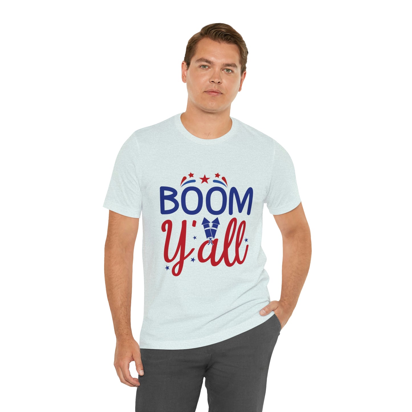 Unisex Sunshine Lasso Boom Yall Jersey Short Sleeve Tee