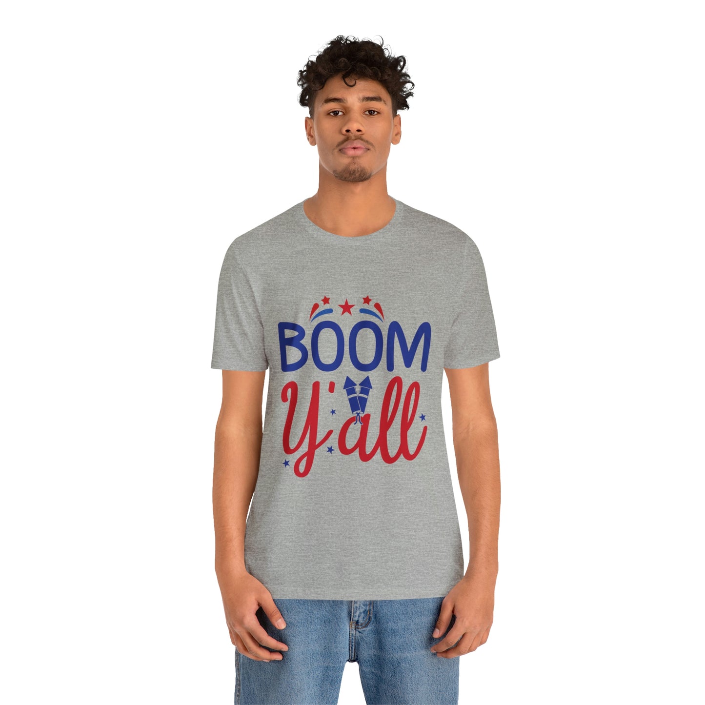 Unisex Sunshine Lasso Boom Yall Jersey Short Sleeve Tee