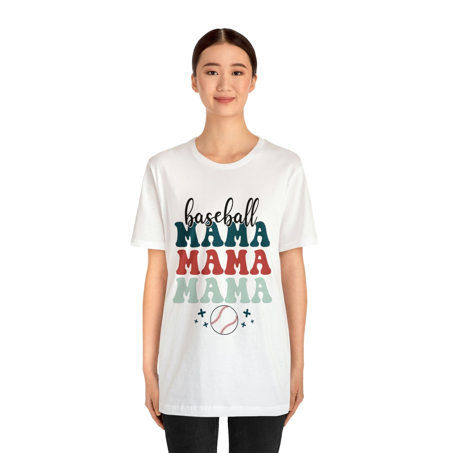 Baseball Mama Short Sleeve Tee