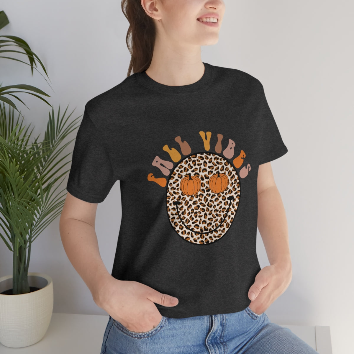 Fall Vibes Smiley Tee