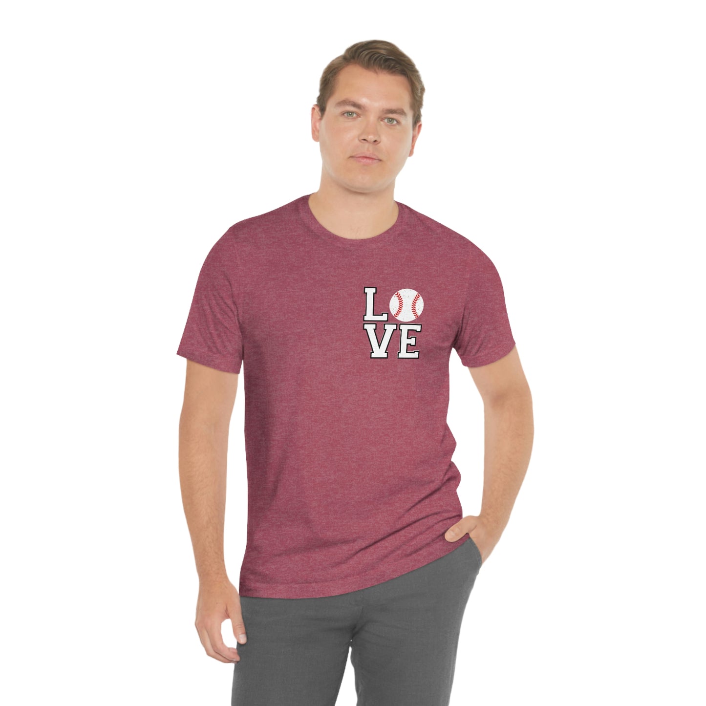 Baseball Love Short Sleeve Tee