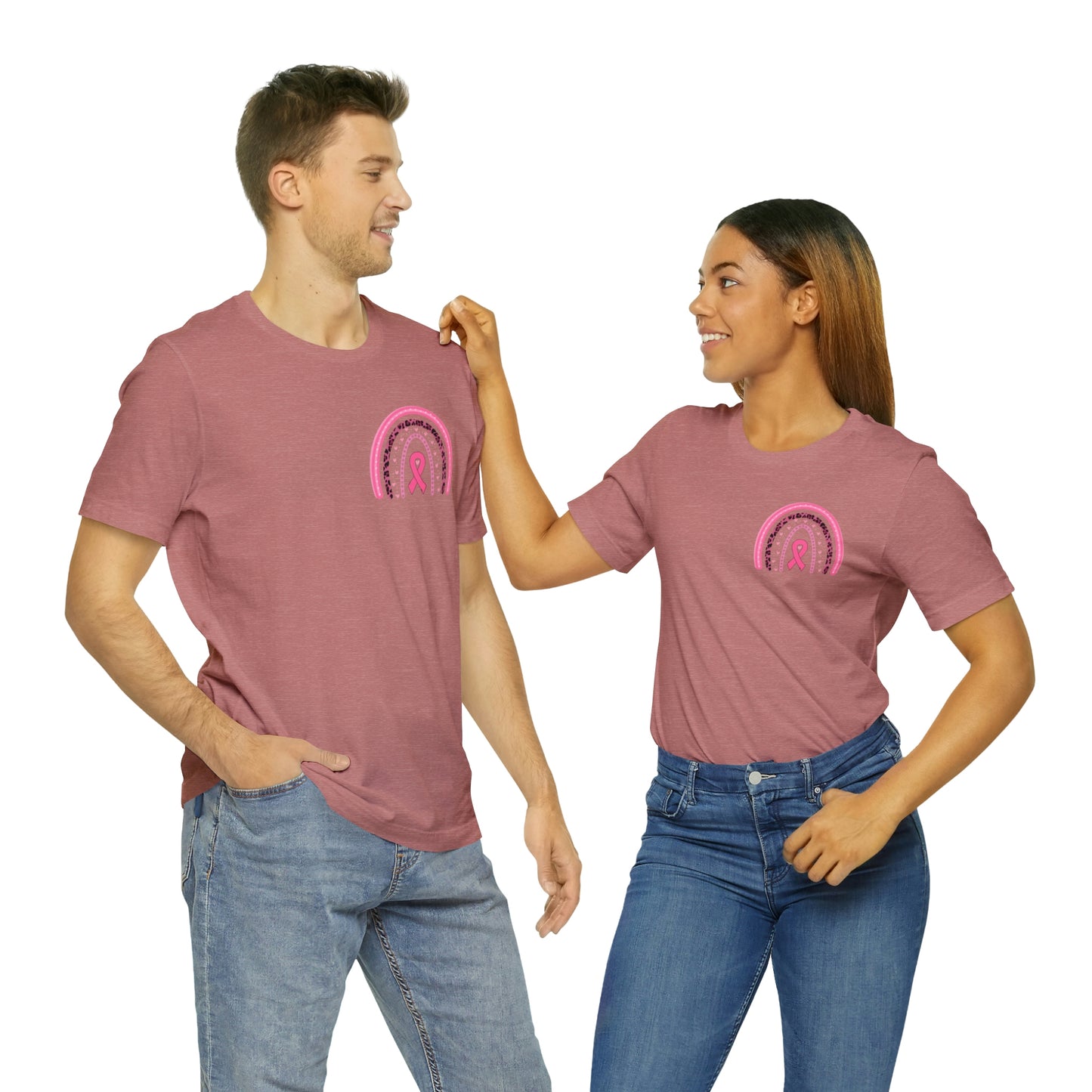 Pink Rainbow Unisex Tee