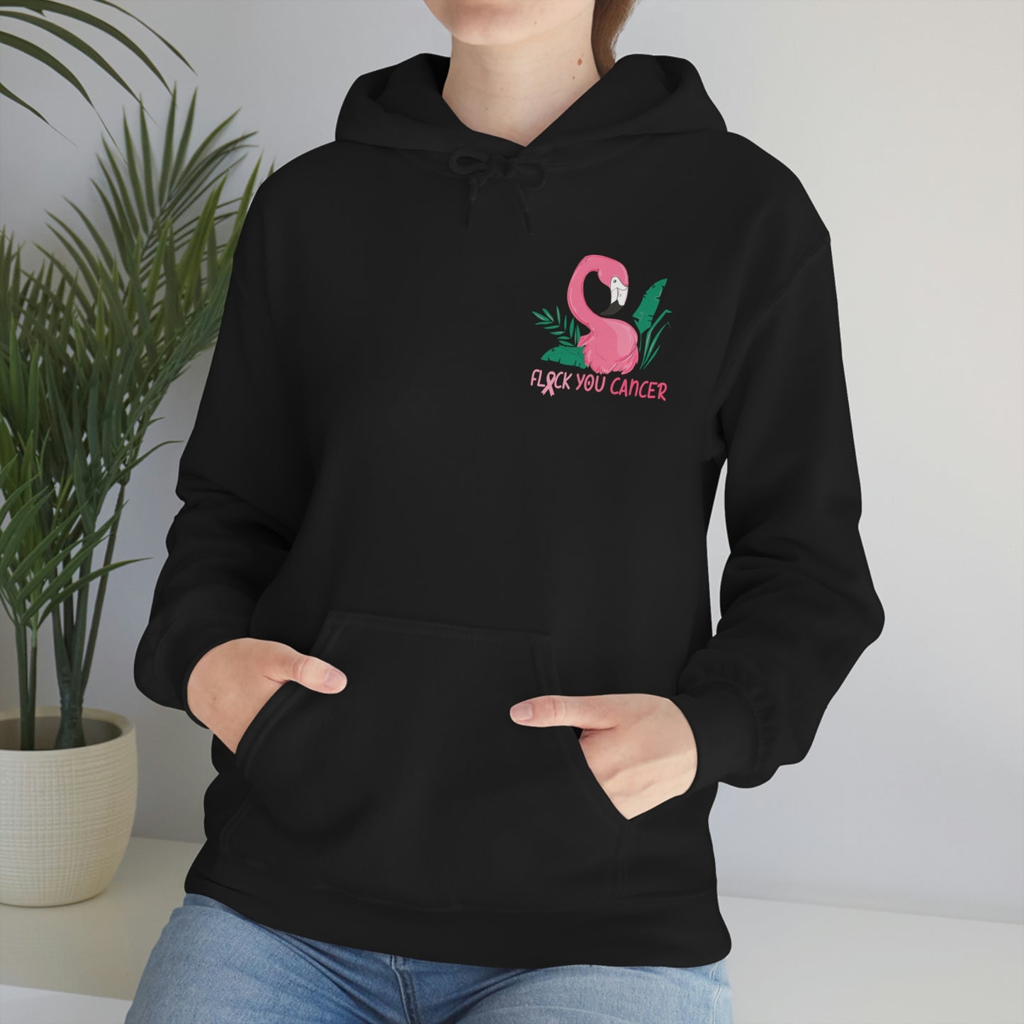 Flock You Cancer Unisex Heavy Blend™ Hooded Sweatshirt