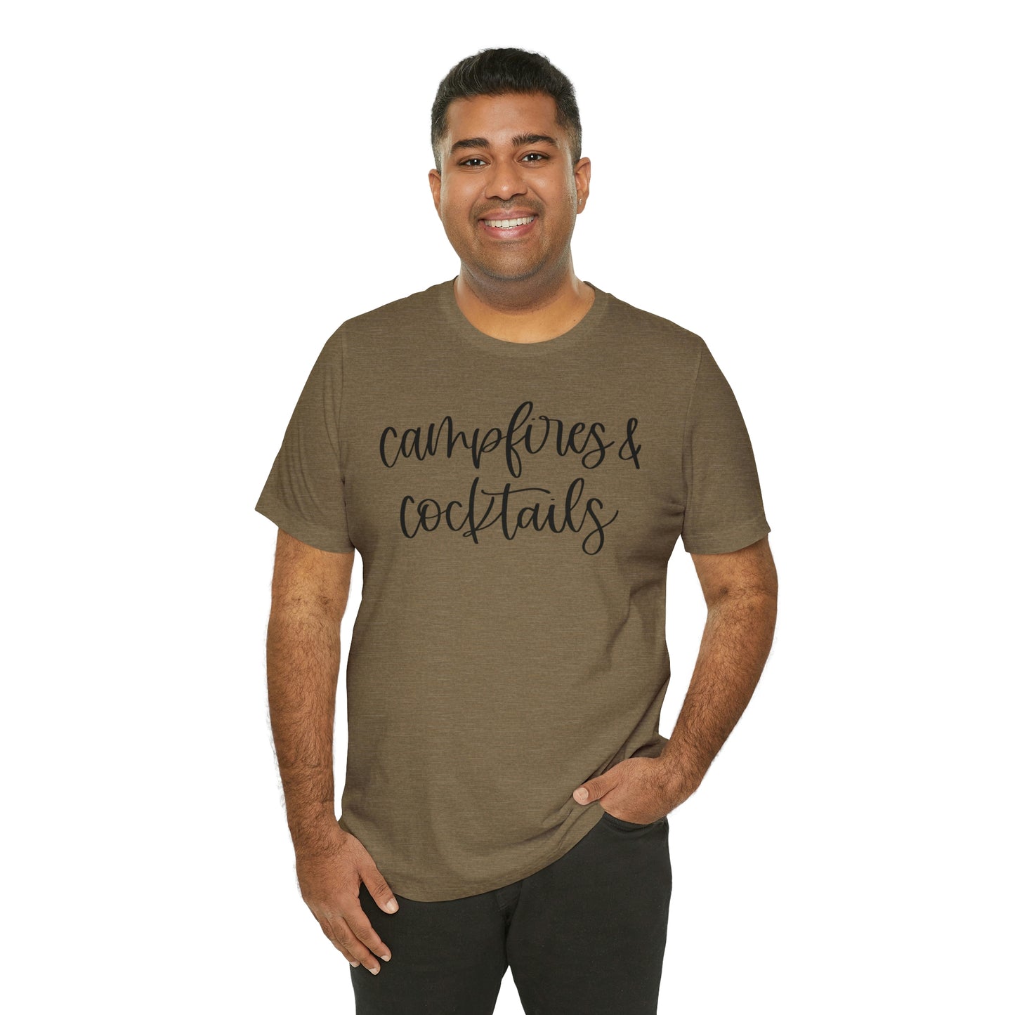 Campfire and Cocktails Short Sleeve Tee