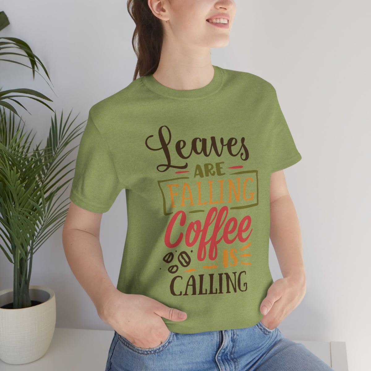 Leaves are falling, coffee is calling Tee