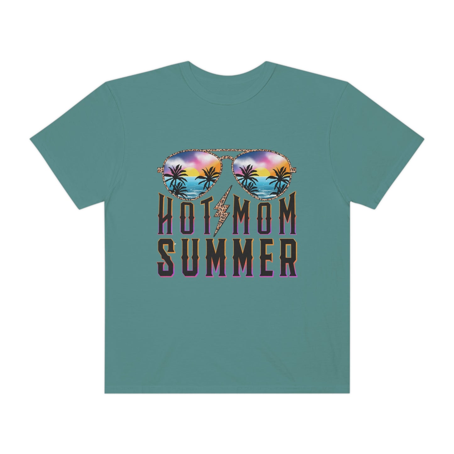 Hot Mom Summer Garment-Dyed T-shirt