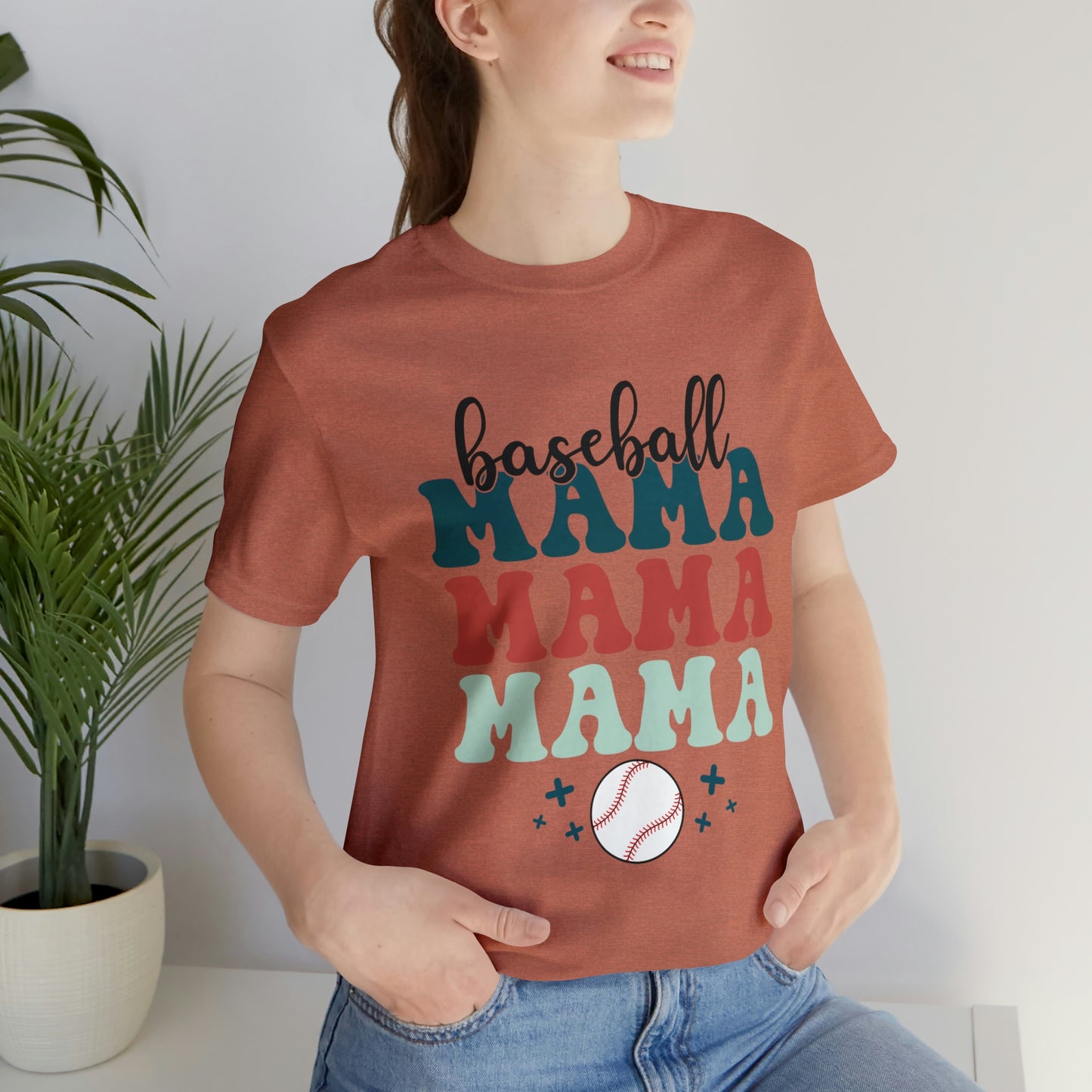 Baseball Mama Short Sleeve Tee