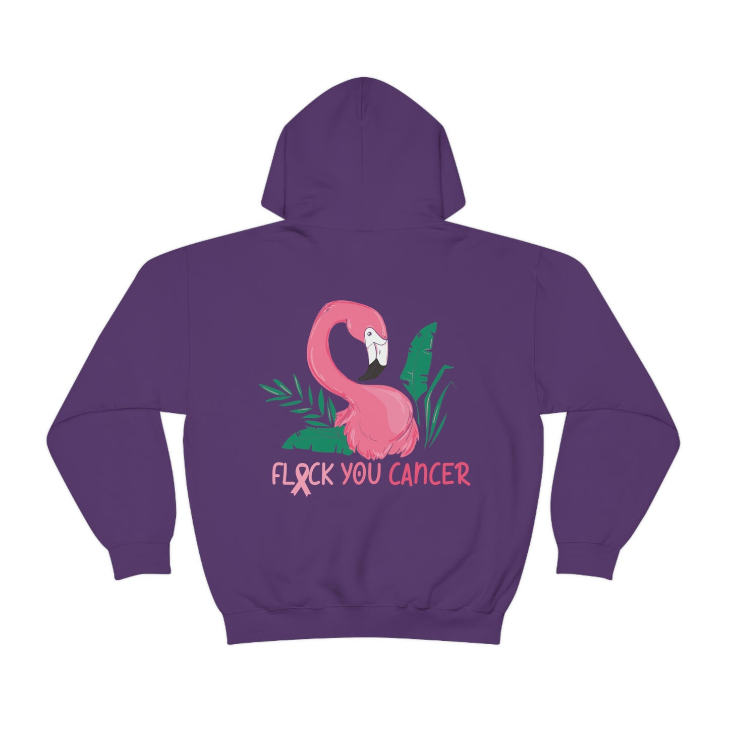 Flock You Cancer Unisex Heavy Blend™ Hooded Sweatshirt