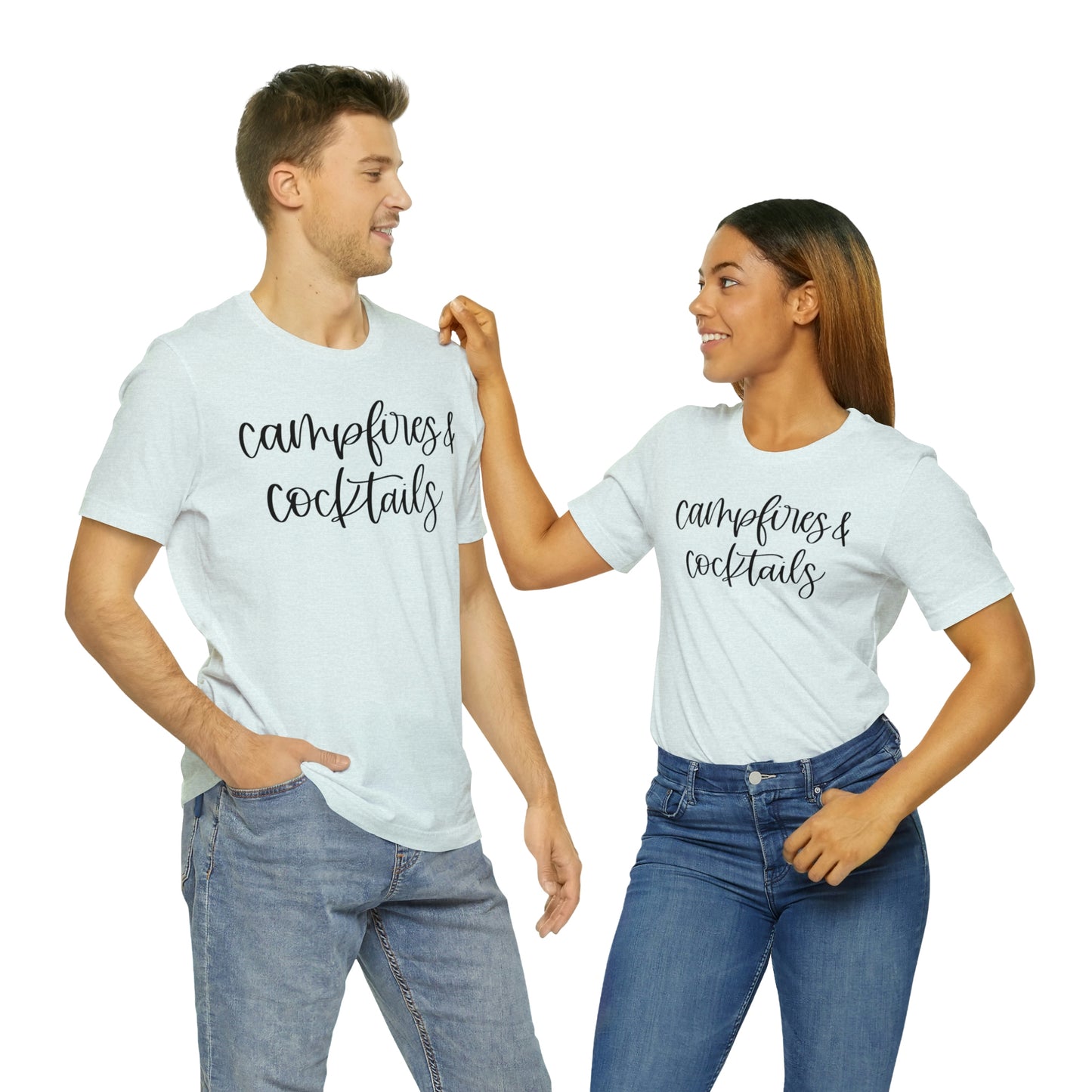 Campfire and Cocktails Short Sleeve Tee