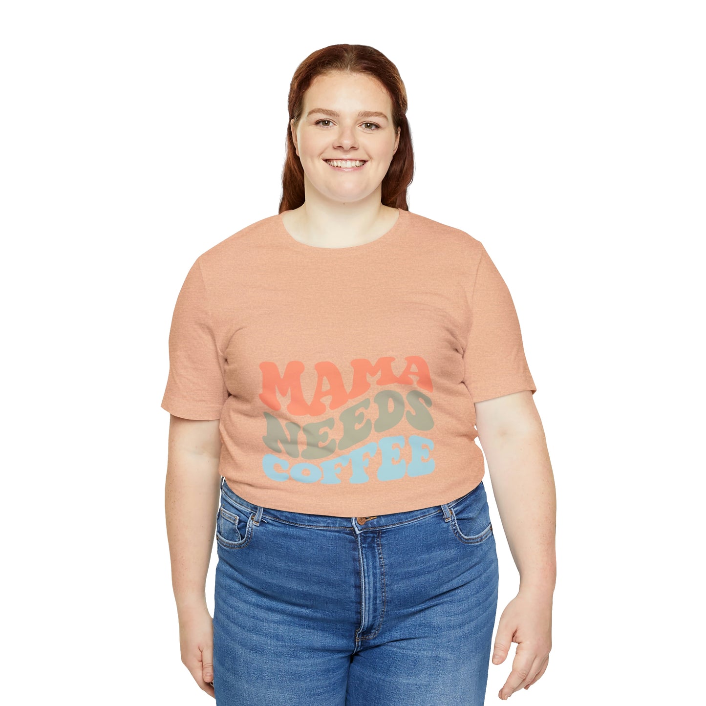 Mama Needs Coffee Jersey Short Sleeve Tee