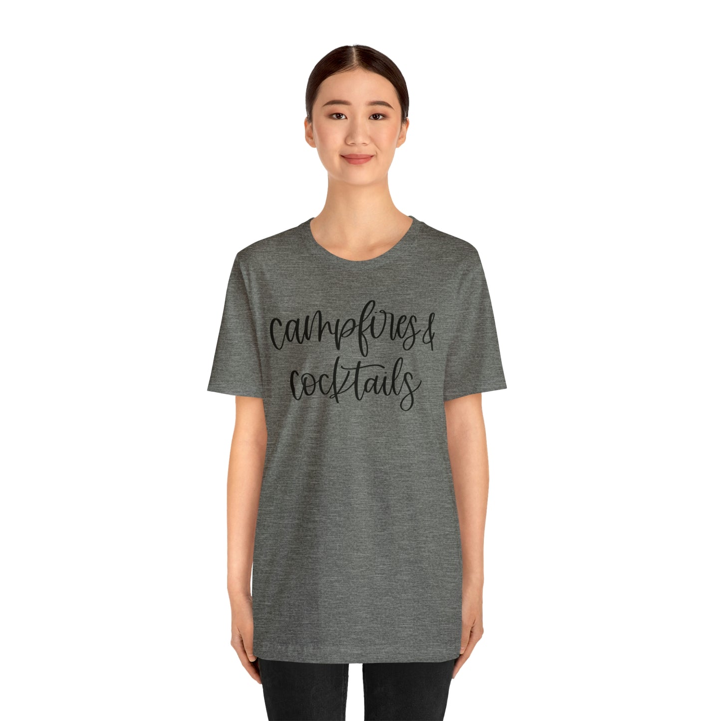 Campfire and Cocktails Short Sleeve Tee