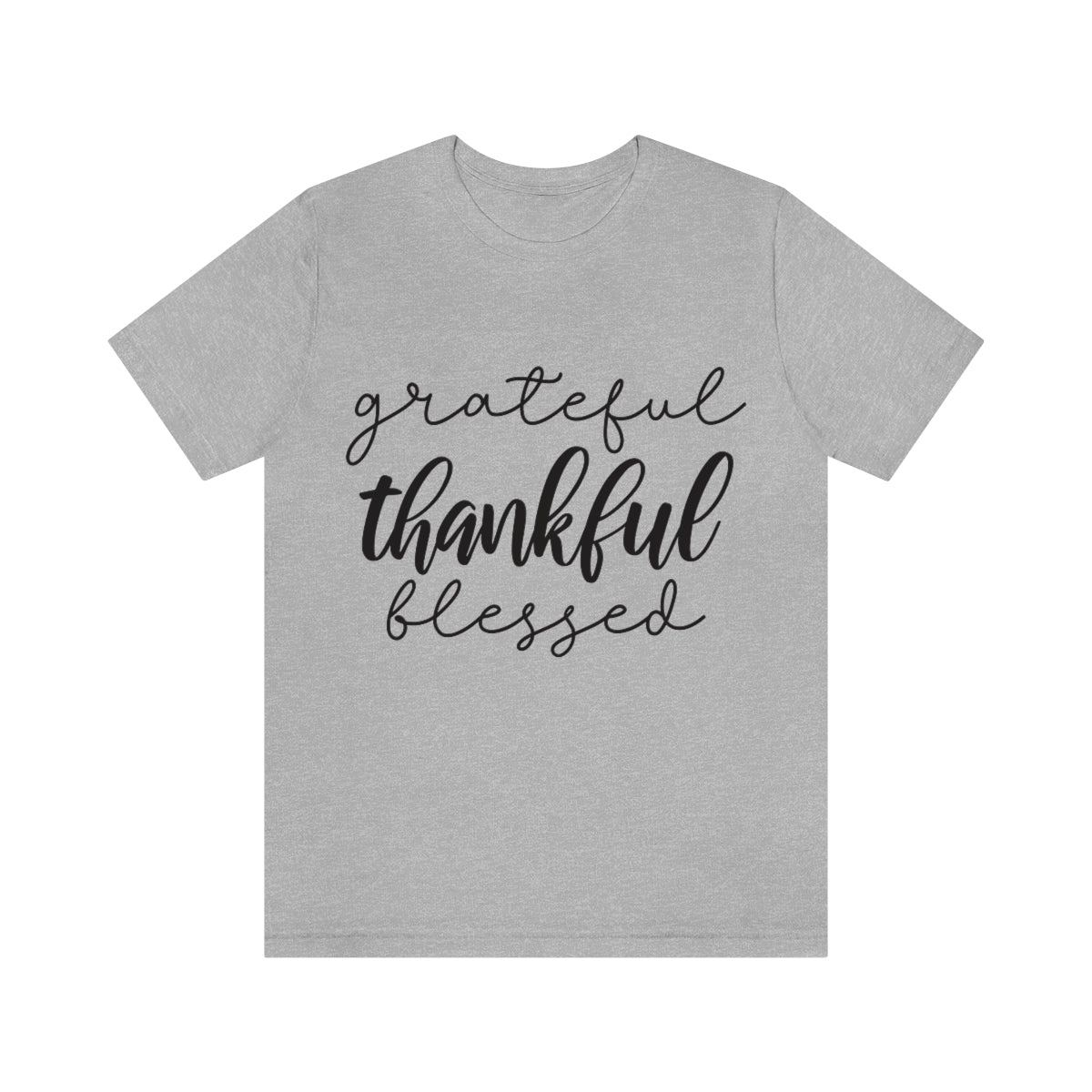 Grateful Thankful Blessed Tee