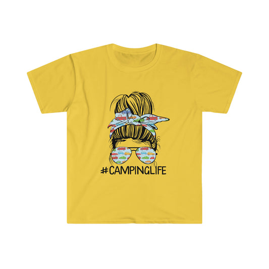 Camping Life Unisex Softstyle T-Shirt