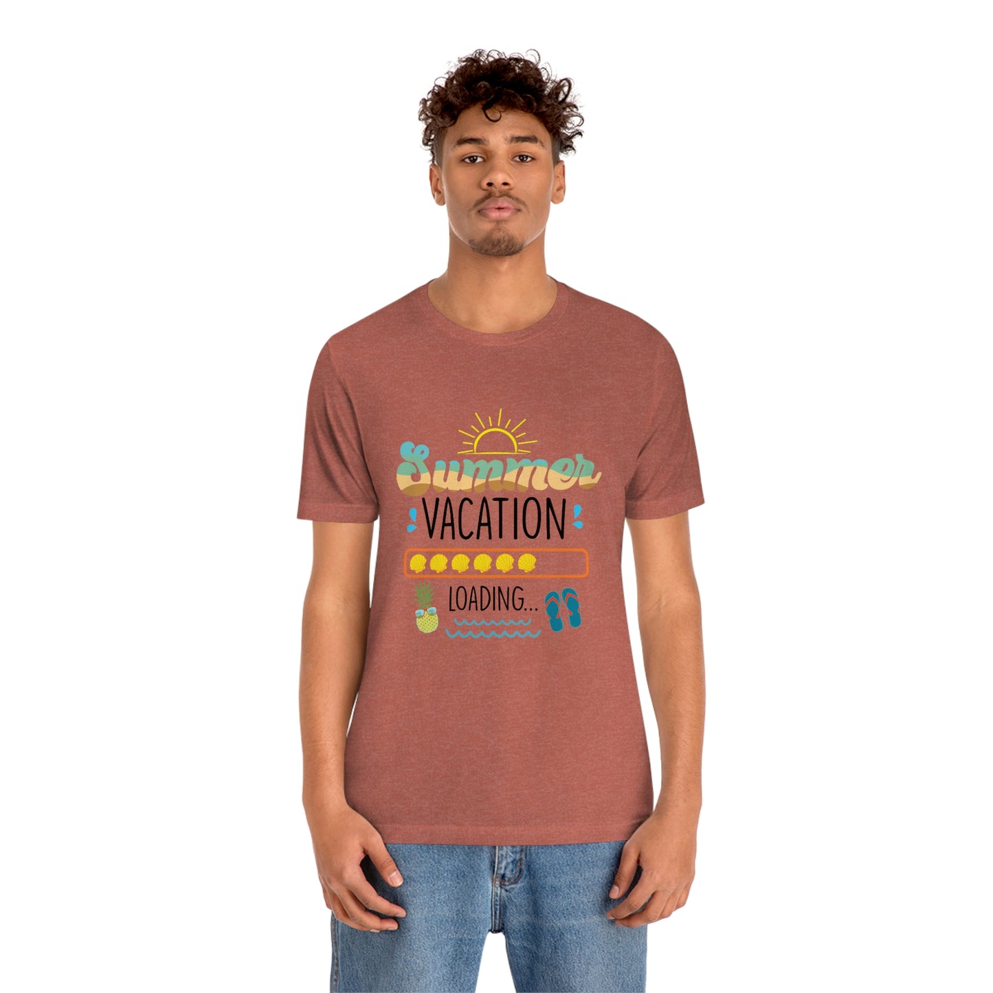 Summer Vacation Unisex Jersey Short Sleeve Tee