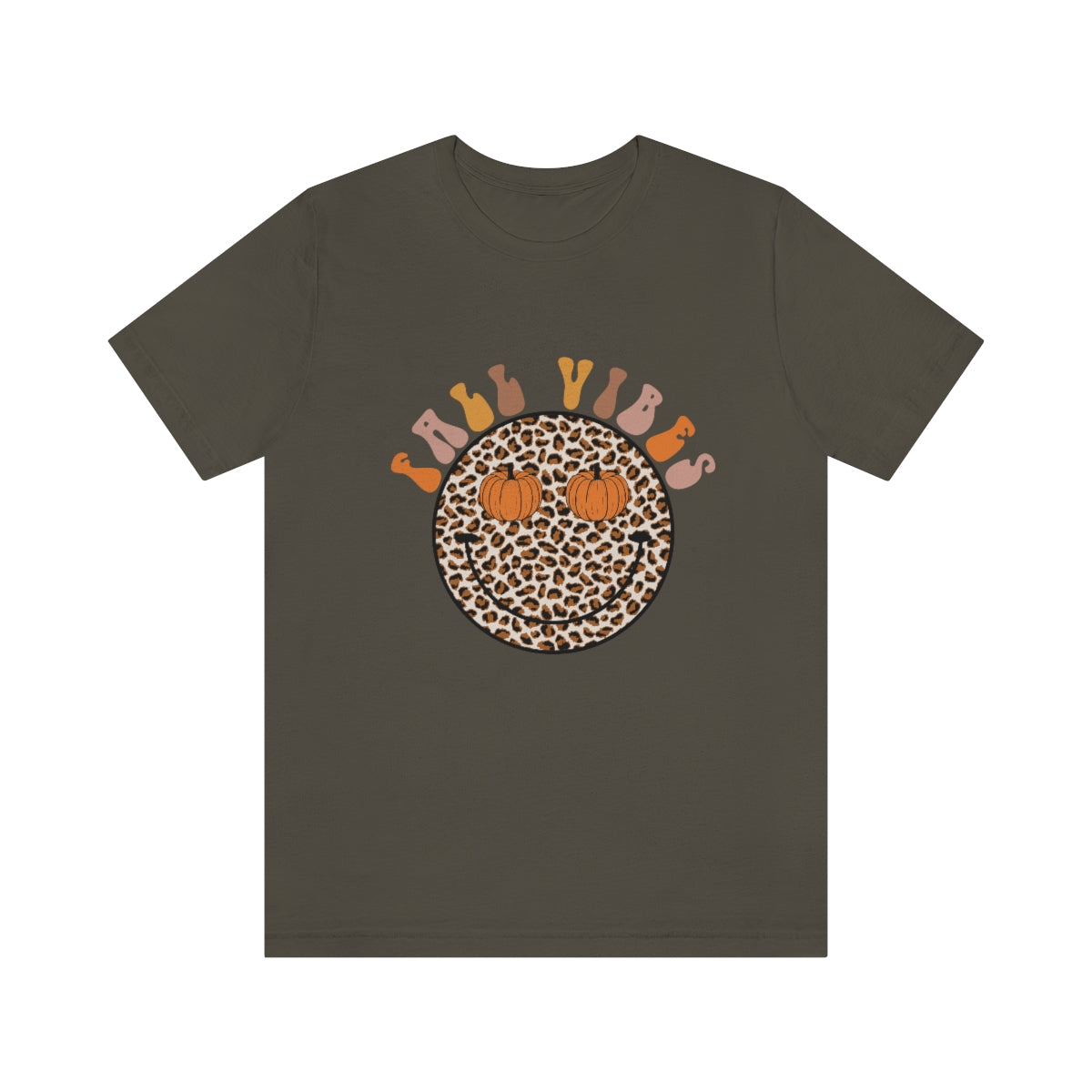 Fall Vibes Smiley Tee