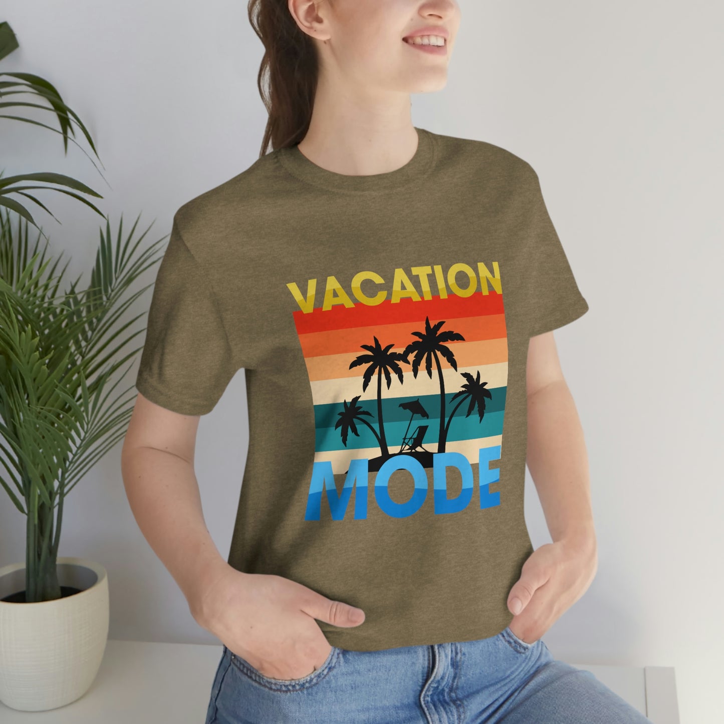 VACATION MODE Unisex Jersey Short Sleeve Tee