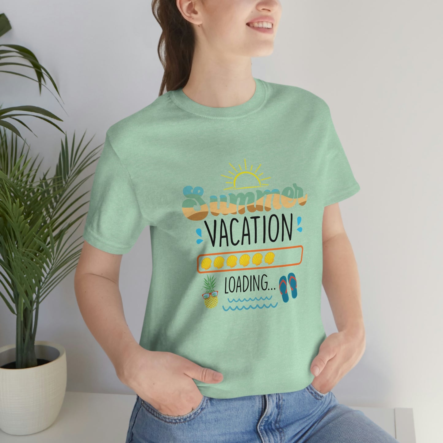 Summer Vacation Unisex Jersey Short Sleeve Tee