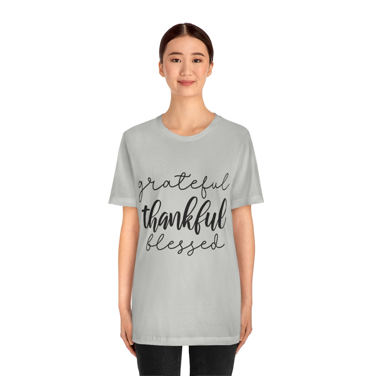 Grateful Thankful Blessed Tee