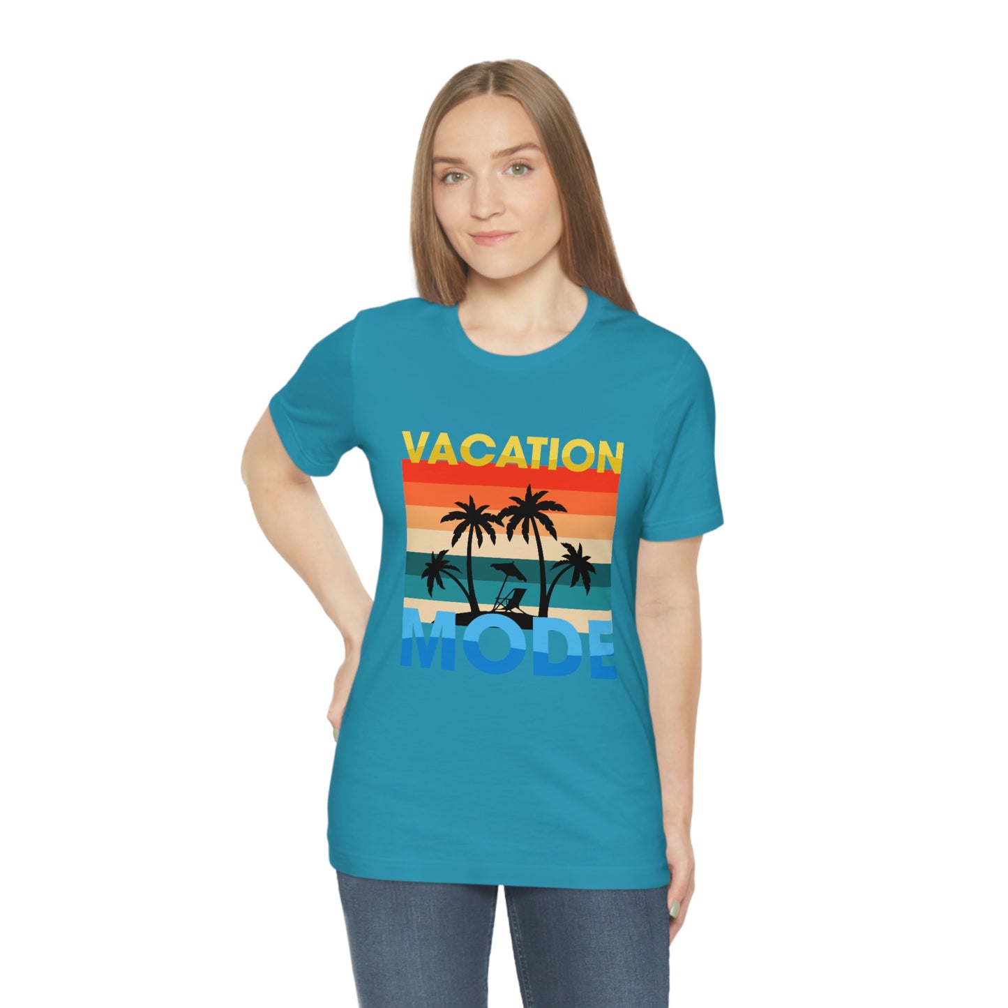 VACATION MODE Unisex Jersey Short Sleeve Tee