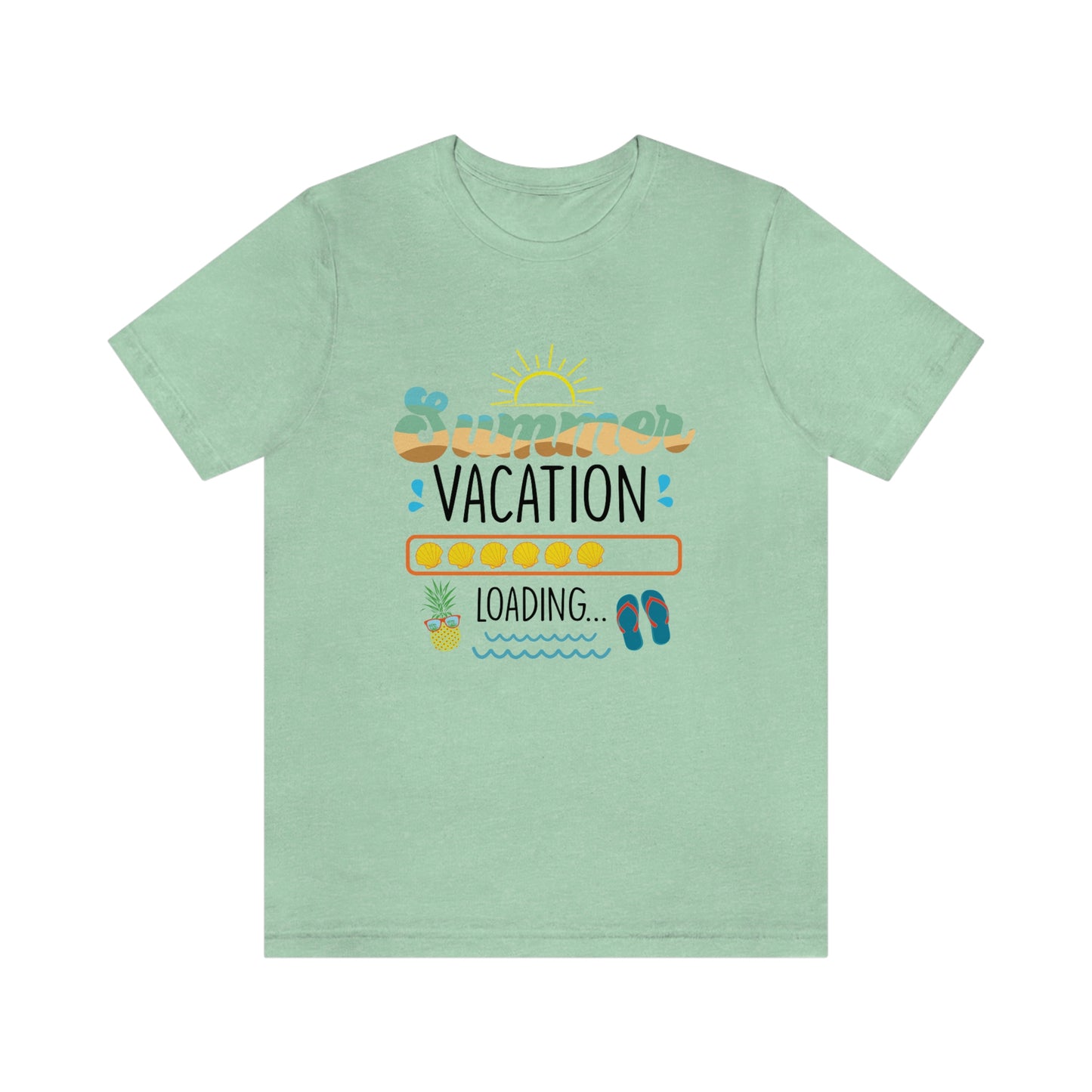 Summer Vacation Unisex Jersey Short Sleeve Tee