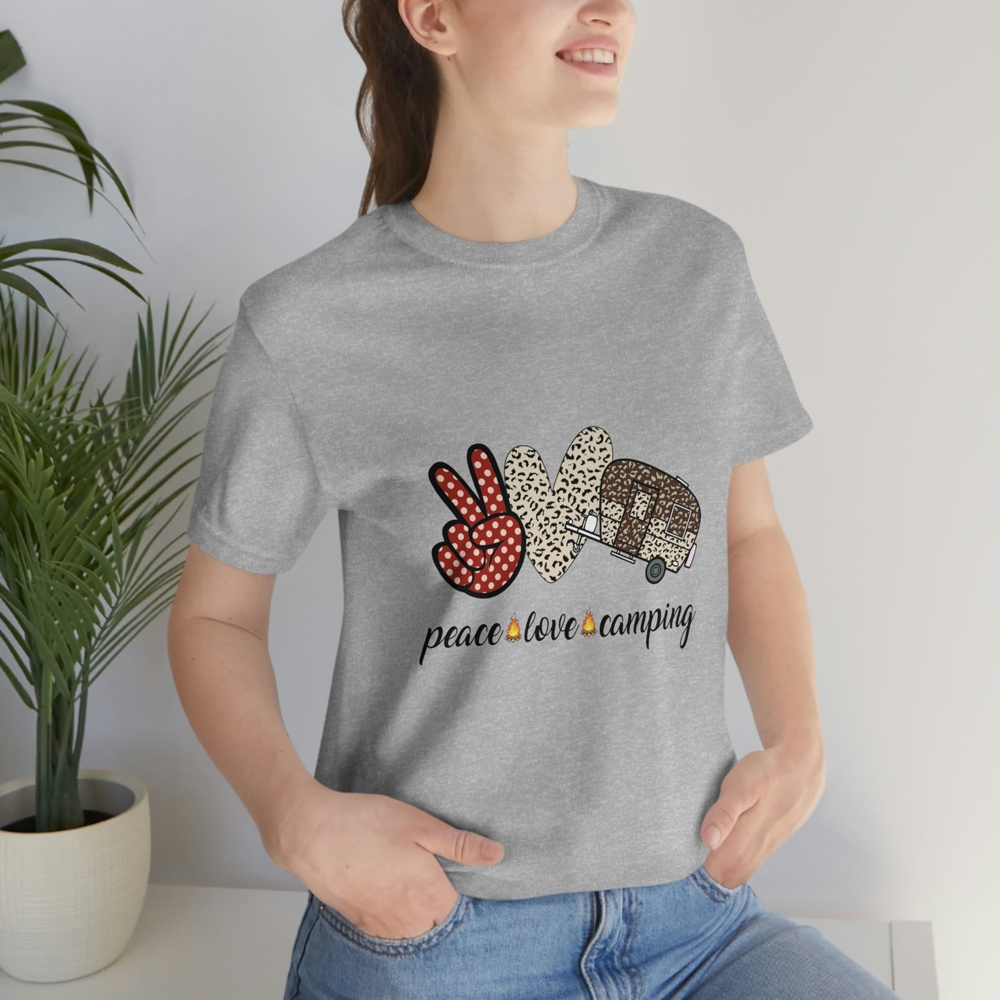 Peace Love Camping Short Sleeve Tee