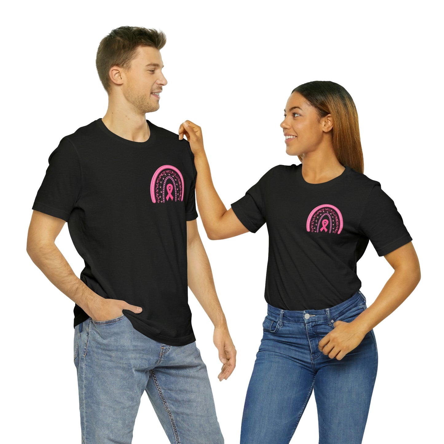 Pink Rainbow Unisex Tee