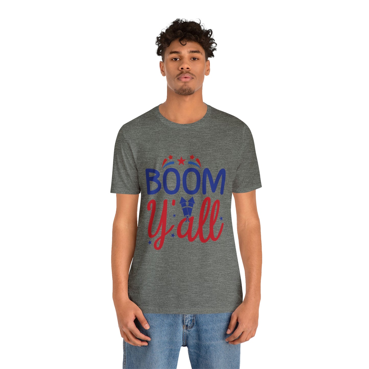 Unisex Sunshine Lasso Boom Yall Jersey Short Sleeve Tee