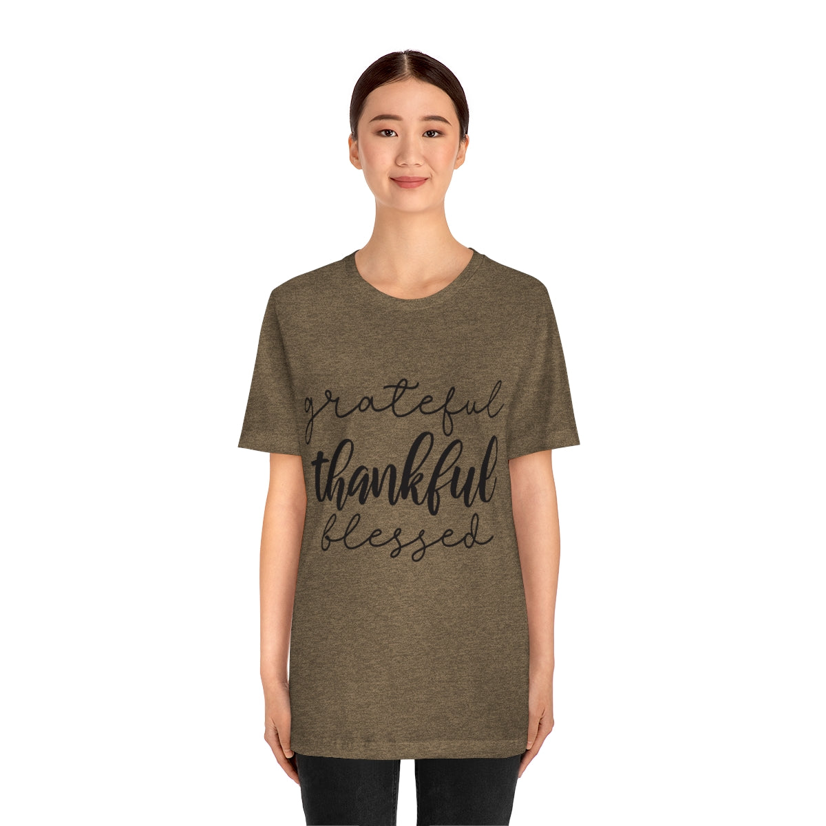 Grateful Thankful Blessed Tee