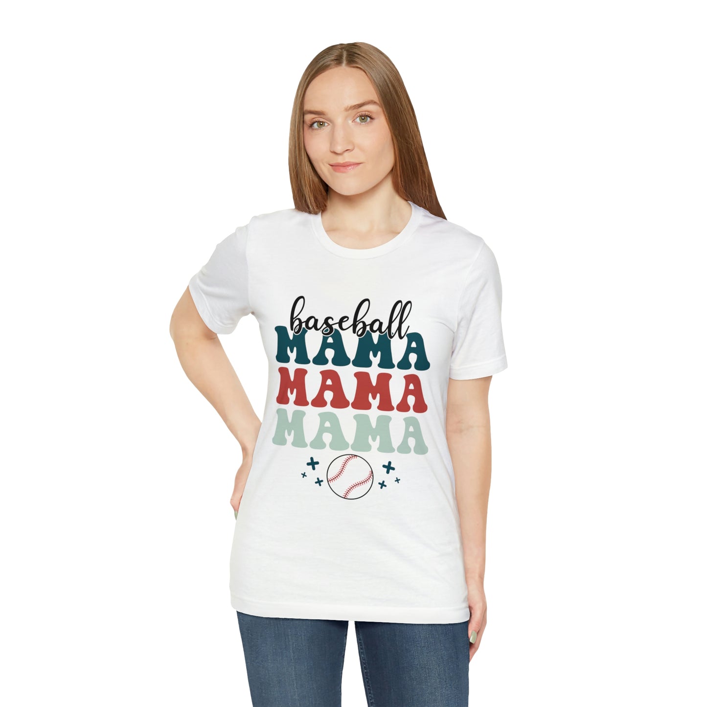 Baseball Mama Short Sleeve Tee