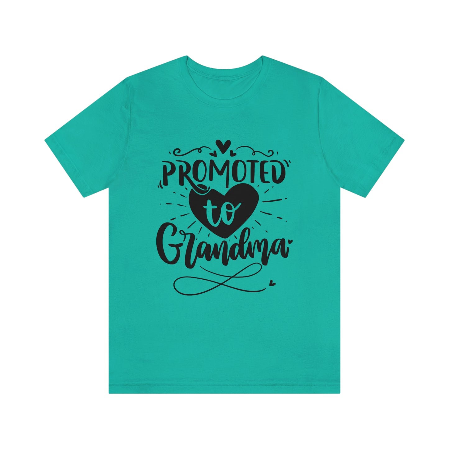 Promoted to Grandma Jersey Short Sleeve Tee