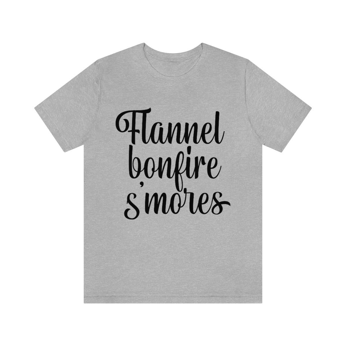 Flannel Bonfires S'mores Tee