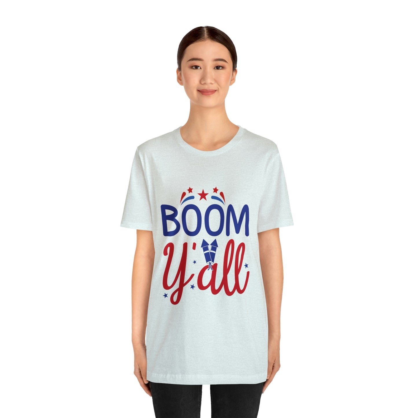 Unisex Sunshine Lasso Boom Yall Jersey Short Sleeve Tee