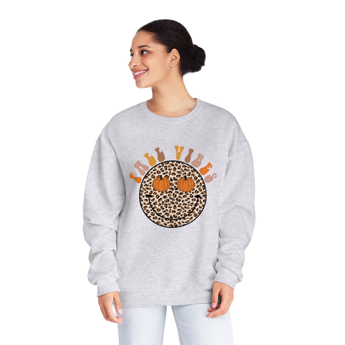 Fall Vibes Smiley Sweatshirt