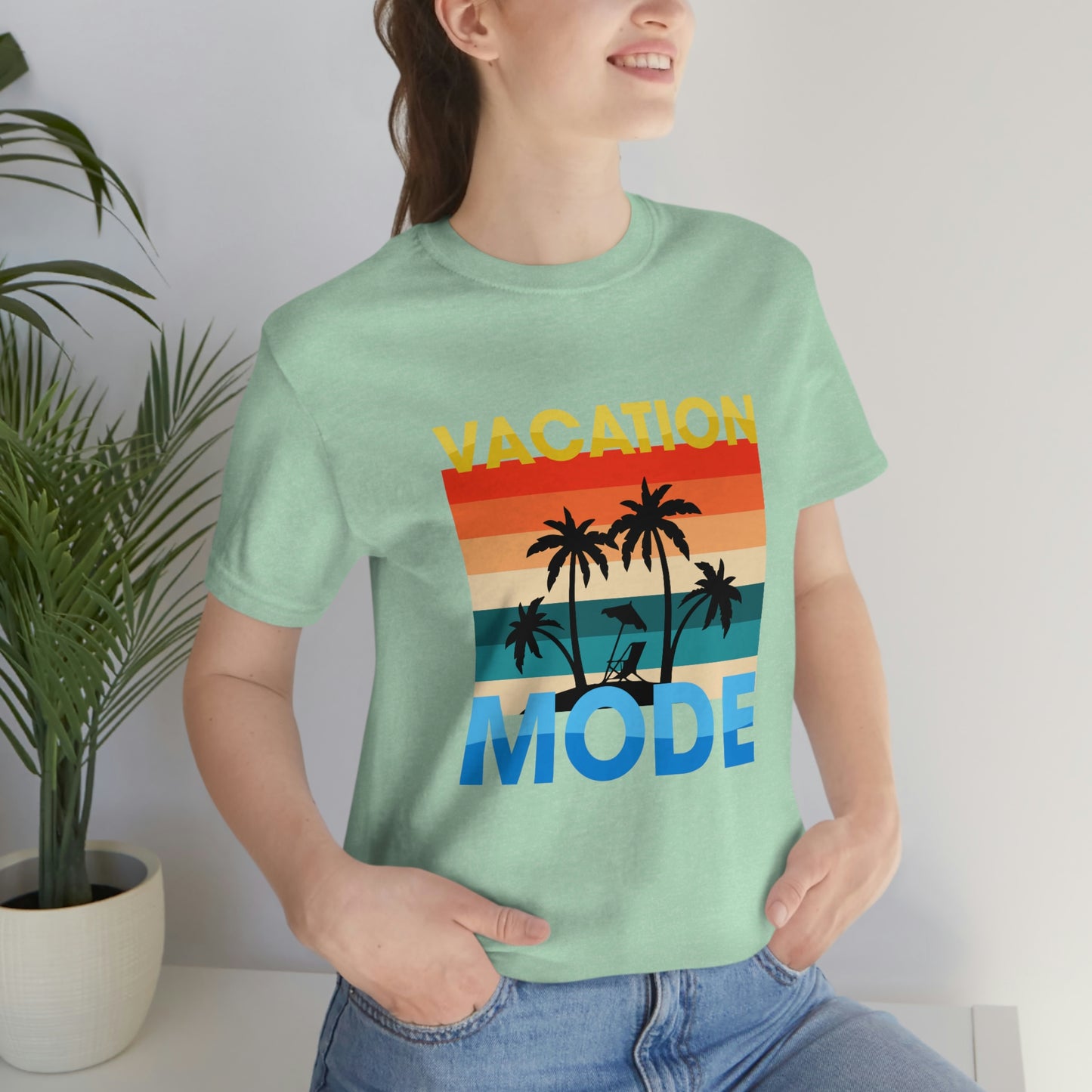 VACATION MODE Unisex Jersey Short Sleeve Tee