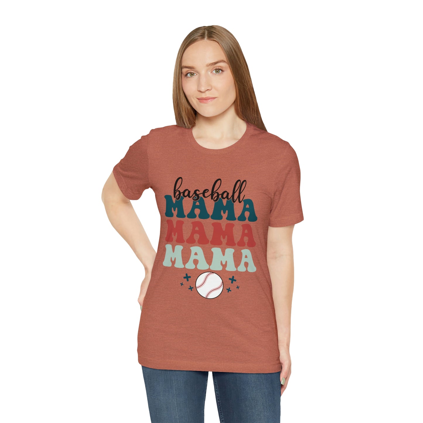 Baseball Mama Short Sleeve Tee