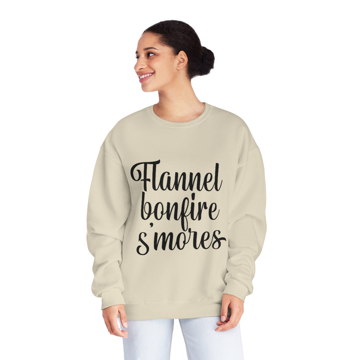 Flannel Bonfire S'mores Sweatshirt