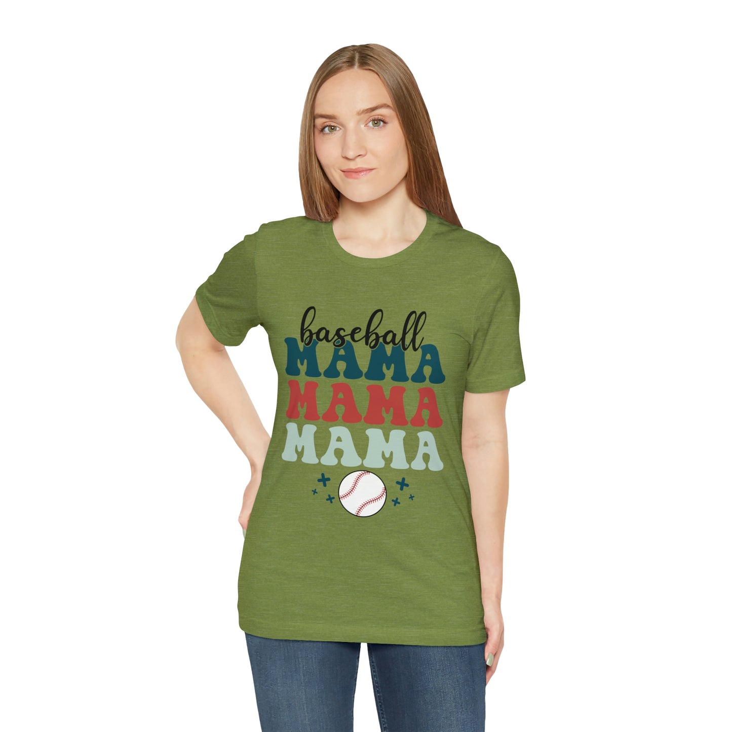 Baseball Mama Short Sleeve Tee