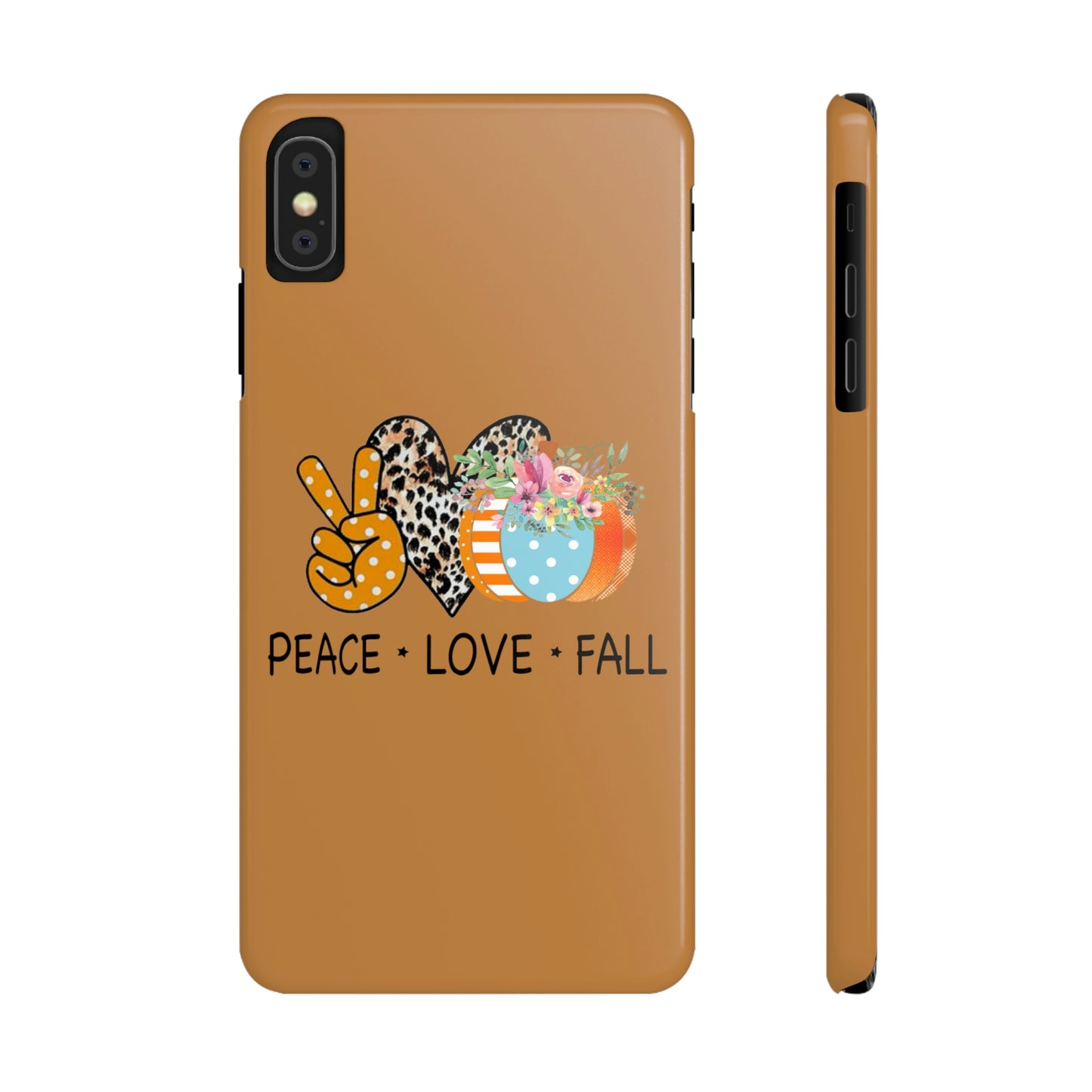 Slim Phone PEACE.LOVE.FALL Case-Mate