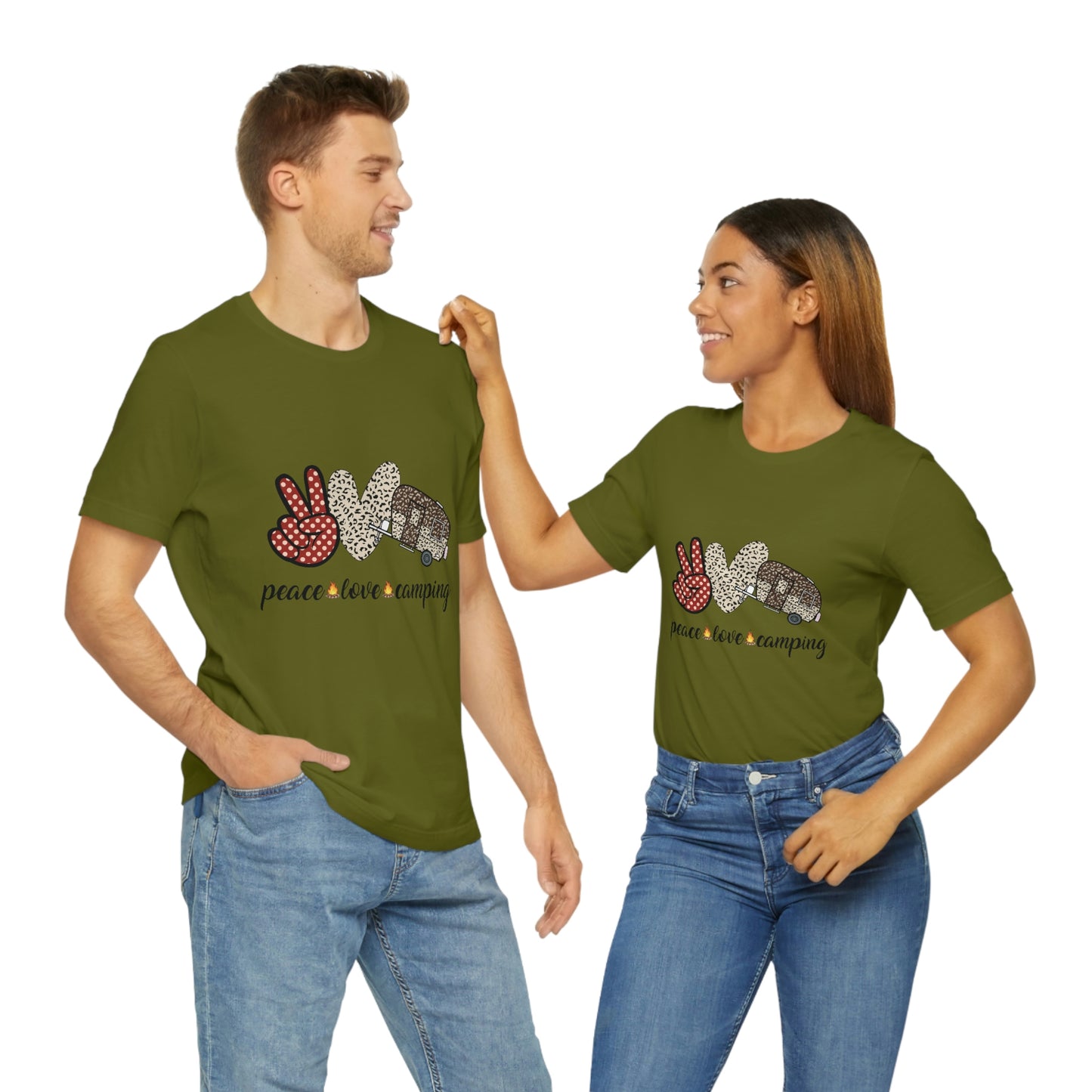 Peace Love Camping Short Sleeve Tee