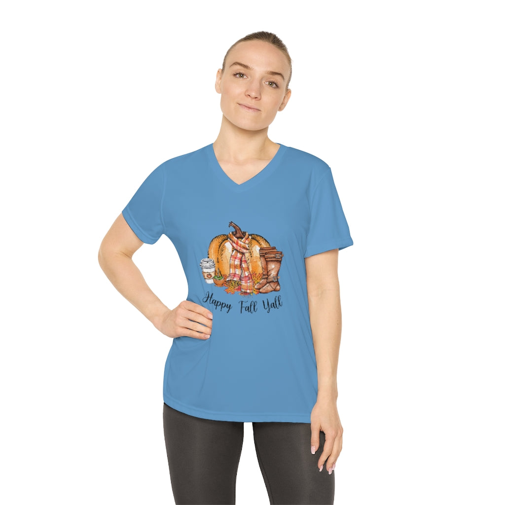 Ladies Happy Fall Active Tee