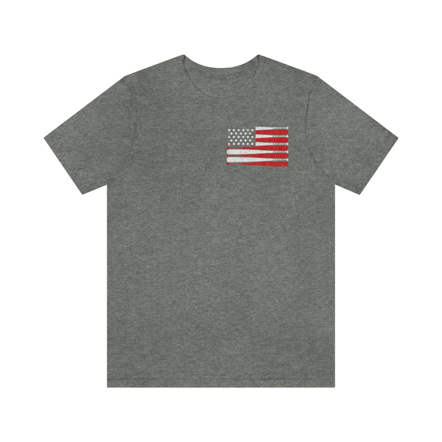 Baseball Flag Short Sleeve Tee