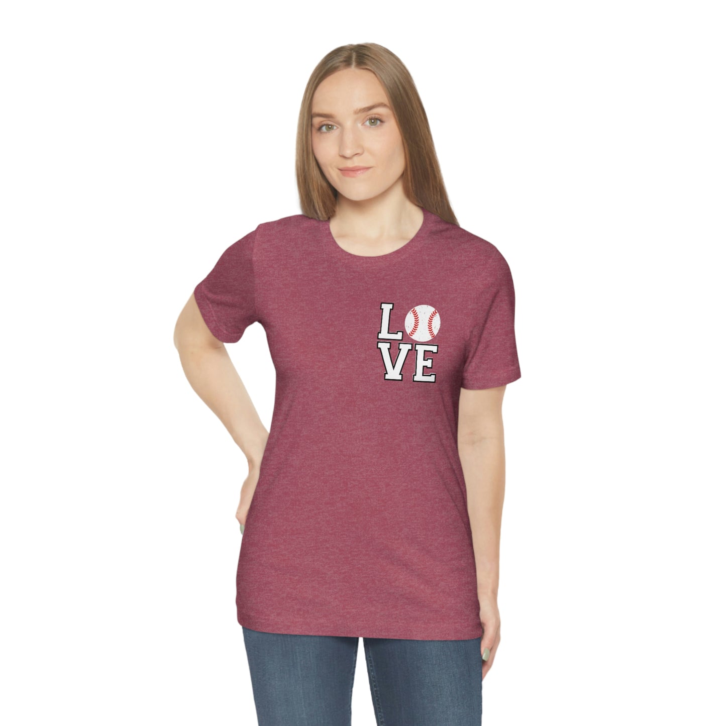 Baseball Love Short Sleeve Tee