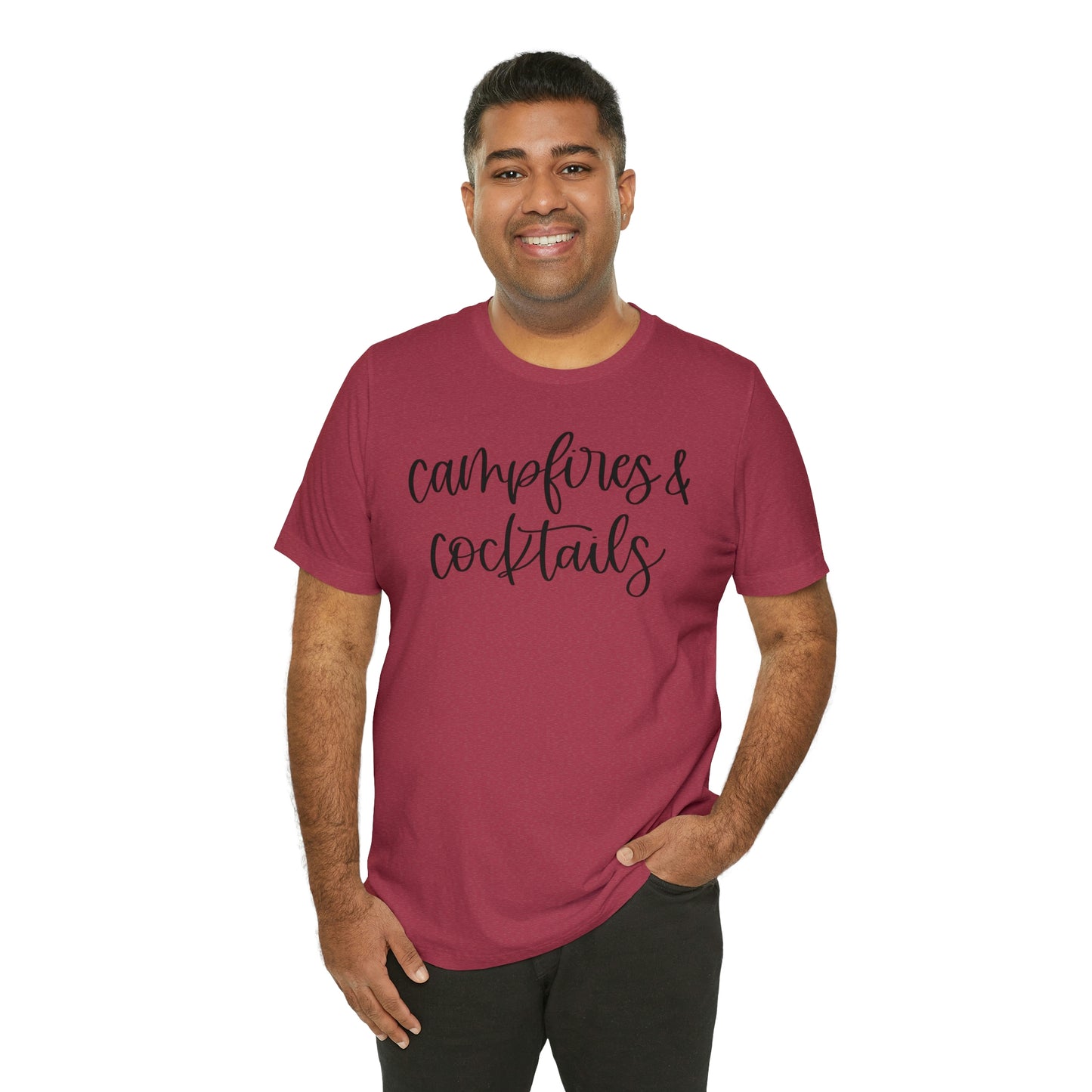 Campfire and Cocktails Short Sleeve Tee